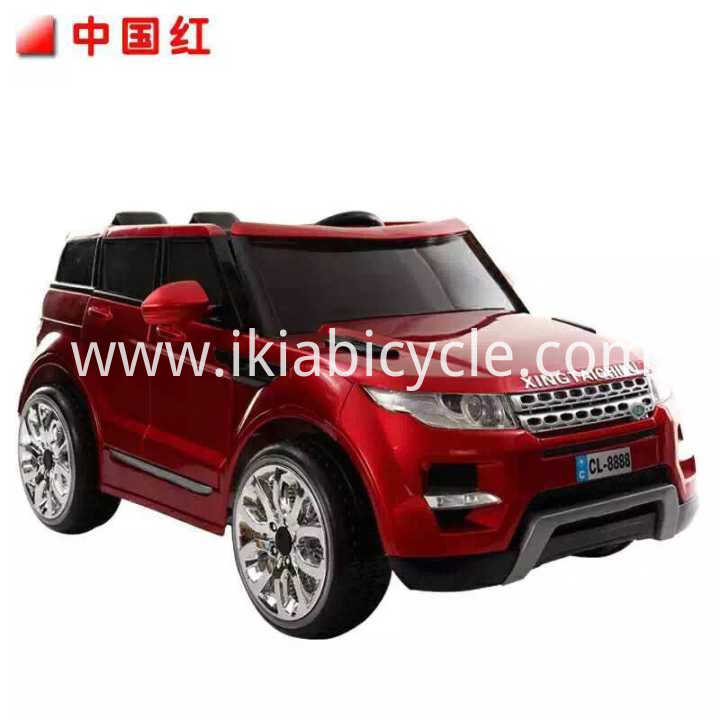 Kulur aħmar Kid Toy Ride fuq Karozza